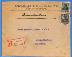 Allemagne Reich 1920 - Lettre Einschreiben De Berlin - G33560 - Covers & Documents