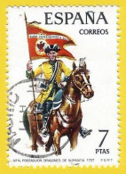 España. Spain. 1974. Edifil # 2200. Uniformes Militares. Guion Dragones De Numancia - Used Stamps