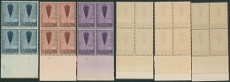Ballon Piccard - N°353/55 En Bloc De 4** Neuf Sans Charnières + N° De Planche, Plaats Nummers - Unused Stamps