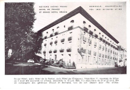 58 - SAN61794 - NEVERS - Hôtel De France Et Grand Hôtel Réunis - CPSM 10x15 Cm - Nevers