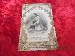 Holy Card Lace,kanten Prentje, Santino, Le Bon Pasteur - Devotion Images