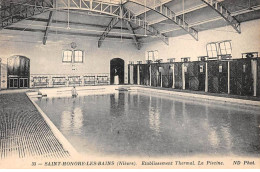 58 - SAINT HONORE LES BAINS - SAN40091 - Etablissement Thermal - La Piscine - Saint-Honoré-les-Bains