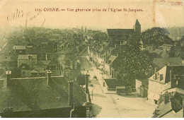 58 - COSNE - SAN24415 - Vue Générale Prise De L'Eglise St Jacques - Cosne Cours Sur Loire