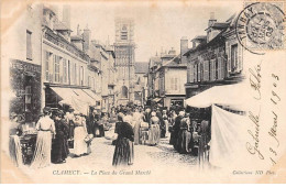 58 - CLAMECY - SAN55273 - La Place Du Grand Marché - Clamecy