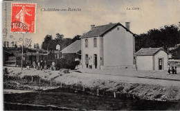 58 - Châtillon En Bazois - SAN21808 - La Gare - Train - Chatillon En Bazois