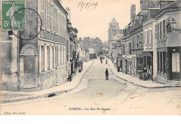 58  .  N° 202430   . COSNE .   LA RUE SAINT AGNAN - Cosne Cours Sur Loire