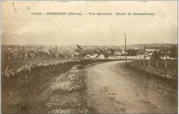 58.CORBIGNY.VUE GENERALE.ROUTE DE RENNEBOURG - Corbigny