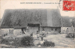 58 .n°106231 .st Honore Les Bains .communaute Des Garriaux . - Saint-Honoré-les-Bains