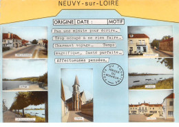 58 .n° 204724.neuvy Sur Loire.multivues. Cpsm - 15 X 10.5 Cm. - Andere & Zonder Classificatie