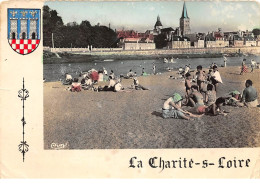 58 .n° 204714.la Charité Sur Loire.en L'etat.la Plage. Cpsm - 15 X 10.5 Cm. - La Charité Sur Loire