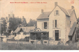 58 . N°106230 . St Honore Les Bains .cafe Et Villa Du Parc . - Saint-Honoré-les-Bains