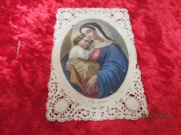 Holy Card Lace,kanten Prentje, Santino, - Images Religieuses