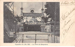 59 - LILLE - SAN32256 - Exposition De Lille 1902 - La Porte Du Ramponeau - Lille