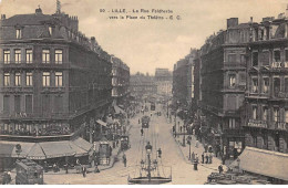59 - LILLE - SAN30747 - Rue Faidherbe Vers La Place Du Théâtre - Lille