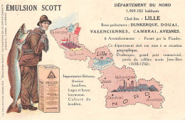 59 - Lille - SAN20786 - Carte Géographique - Emulsion Scott - Lille