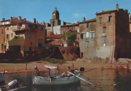 SAINT TROPEZ, LE PORT DE LA RONCE COLULEUR  REF 16698 - Saint-Tropez