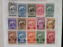 ITALIA REGNO FISCALITASSA DI TRASPORTO DESTINATARIO - Revenue Stamps