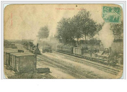 58.TAMNAY EN BAZOIS.LA GARE.COINS ARRONDIS - Autres & Non Classés