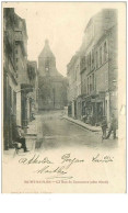 58.SAINT-SAULGE.n°20475.LA RUE DU COMMERCE.COTE NORD.VOIR ETAT - Autres & Non Classés