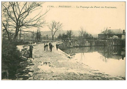 58.PREMERY.n°1321.LE PASSAGE DU PONT DU FOURNEAU - Other & Unclassified