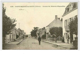 58.SAINT HONORE LES BAINS.AVENUE DU GENERAL D'ESPEUILLES - Autres & Non Classés