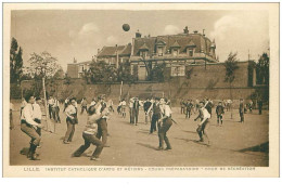 59. N°33385.lille.arts Et Métiers.cours De Recréation.foot - Lille