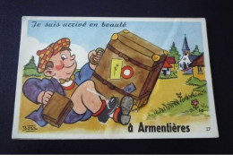 59. N°150095 . Armentieres.valise Village .carte A Systeme Multivues - Armentieres