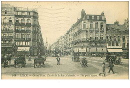 59 .n°39122 .lille . Grand Place .entrée De La Rue Nationale - Lille