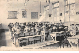 59 .n° 107490 . Armentieres . College De Jeunes Filles . Salle D Etude . - Armentieres