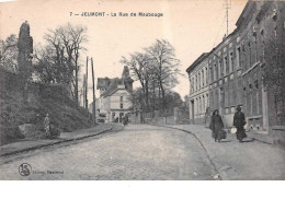 59 . N° 201402  .   JEUMONT   .    LA RUE DE MAUBEUGE - Jeumont