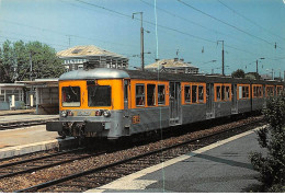 59 - SAN61821 - AULNOYE AYMERIE - La Gare - Ami Train - CPSM 10x15 Cm - Aulnoye