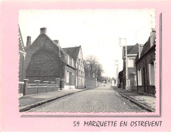 59 - MARQUETTE EN OSTREVENT - SAN64097 - Une Rue - Carte Photo - Sonstige & Ohne Zuordnung