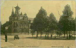 59.ROUBAIX.PLACE DU COMMERCE.CP TOILEE.PLIE - Roubaix