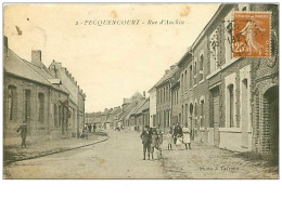 59.PECQUENCOURT.RUE D'ANCHIN.TACHES - Sonstige & Ohne Zuordnung