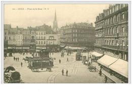 59.LILLE.PLACE DE LA GARE - Lille