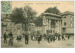 59.LE CATEAU.n°160.ECOLE DE FILLES.PORTE DU PALAIS FENELON - Le Cateau