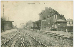 59.GRAVELINES.n°12728.LA GARE ET LA VOIE - Gravelines