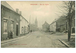 59.FEIGNIES.n°76.RUE DE L'EGLISE Petite Dechirure - Feignies