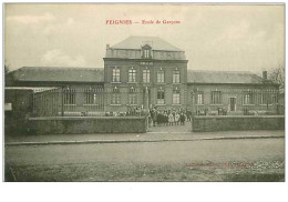 59.FEIGNIES.n°75.ECOLE DES GARCONS.RARE - Feignies