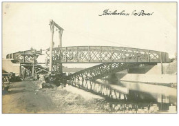 59.DOUAI.n°112.REPARATION D'UN PONT PAR LE GENIE ALLEMAND.CP PHOTO - Douai