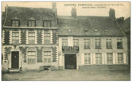 59.CASSEL.n°22.L'HOTEL FAMILIAL,COMPREND LES N°14 ET 14 BIS.GRANDE PLACE - Cassel