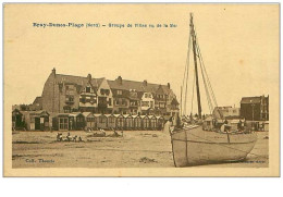 59.BRAY-DUNES.n°60.GROUPE DE VILLAS VU DE LA MER.RARE - Sonstige & Ohne Zuordnung