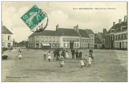 59.BOURBOURG.n°146.MARCHE AUX CHEVAUX.RARE - Autres & Non Classés