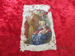Holy Card Lace,kanten Prentje, Santino,edit Dopter Nr 186 - Devotion Images