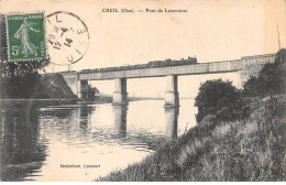 60 - CREIL - SAN30786 - Pont De Laversines - Train - Creil