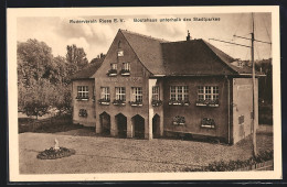 AK Riesa, Ruderverein Riesa E.V., Bootshaus Unterhalb Des Stadtparkes  - Aviron