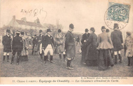 60 - CHANTILLY - SAN41506 - Equipage De Chantilly - Chasse à Courre - Les Chasseurs Attendant La Curée - Chantilly
