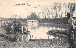 60 - BORAN - SAN67073 - Le Bac Sur L'Oise - Pli - Boran-sur-Oise