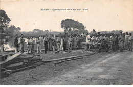 60 - BORAN - SAN67072 - Construction D'un Bac Sur L'Oise - Boran-sur-Oise