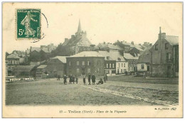 59.TRELON.n°246.PLACE DE LA PIQUERIE - Autres & Non Classés